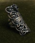 -SPECIAL- “Jean Paul Gaultier“ 90’s-00’s oxidized silver knot ring