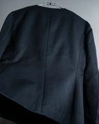 “Christian Dior” Beautiful shape no collar jacket