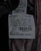 "GIORGIO ARMANI" Velour corduroy double zip up jacket