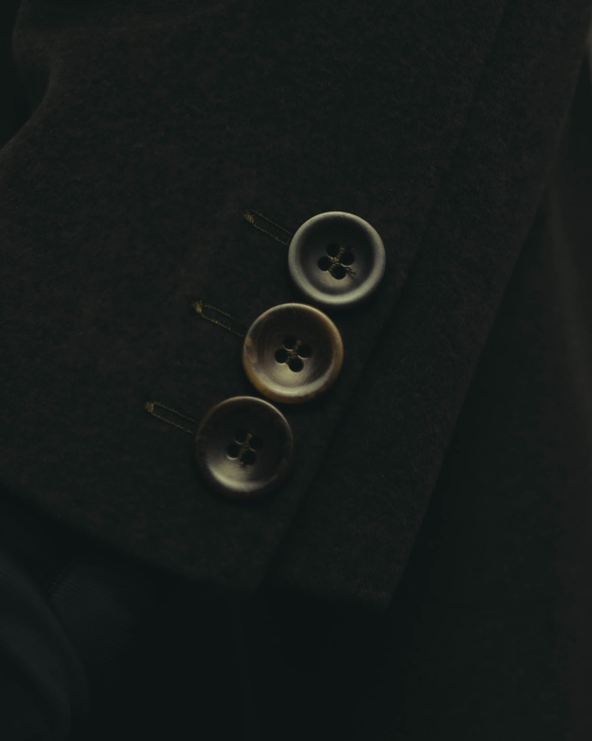 “Max Mara” 00’s Belted angora blend long coat