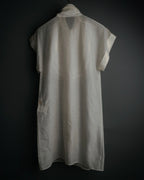 -SPECIAL- “VALENTINO ROMA” 2000’s sheer bow tie ruffled blouse