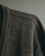 "Yves Saint Laurent" 80's-90's Relaxed wool v neck cardigan