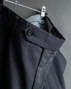 "CHRISTIAN DIOR MONSIEUR" Shadow stripe pattern classical formal detail set up