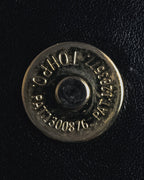 -SPECIAL- "VALENTINO GARAVANI" 90’s-00’s V corner hardware leather top handle bag