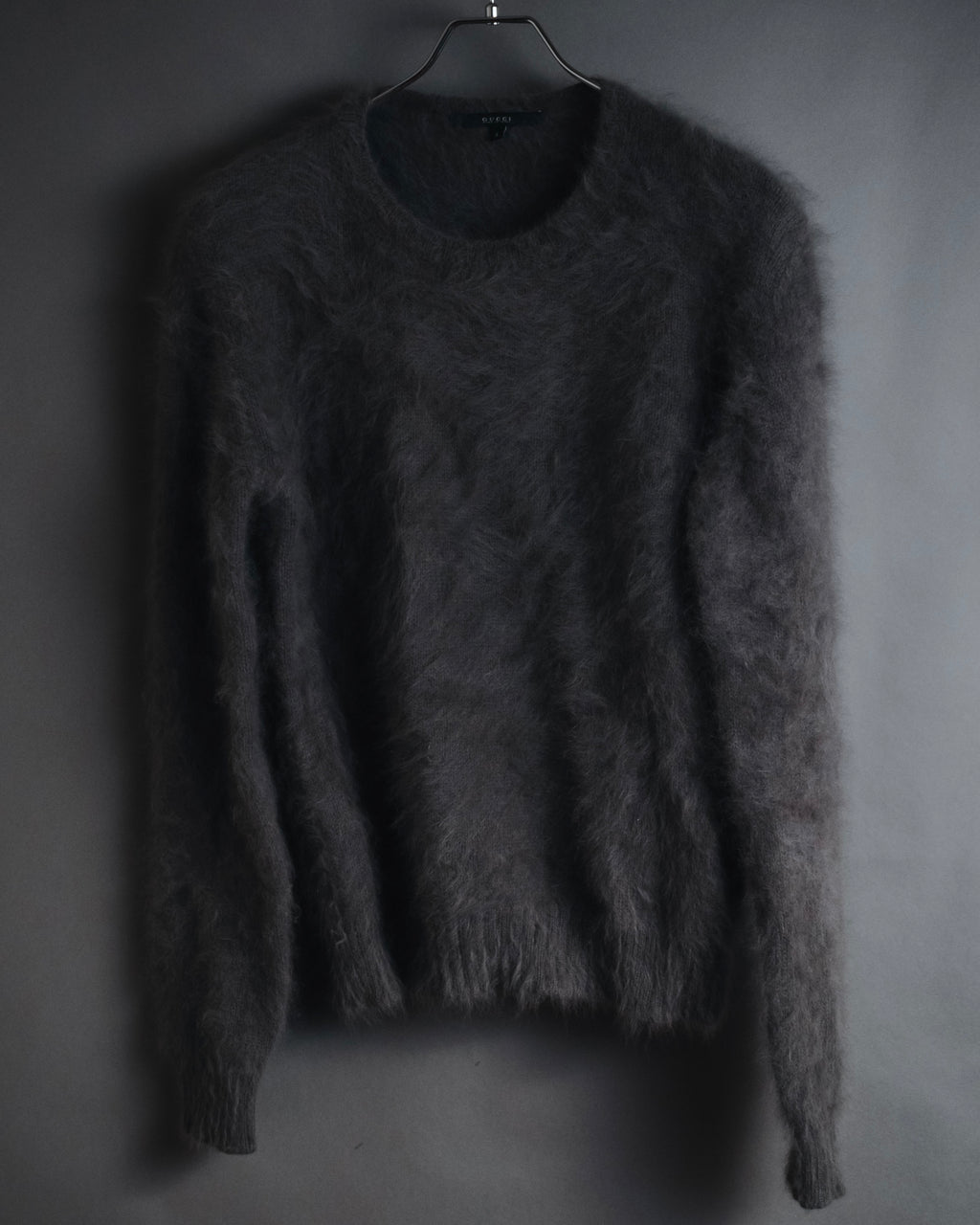 "GUCCI" 2010-11 angora blend brushed crewneck knit