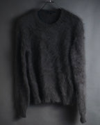 "GUCCI" 2010-11 angora blend brushed crewneck knit
