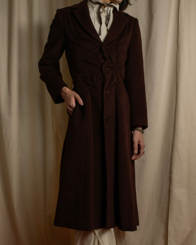 '-SPECIAL- "JEAN PAUL GAULTIER"
1990's-00's  Gathered tuck shape design long coat