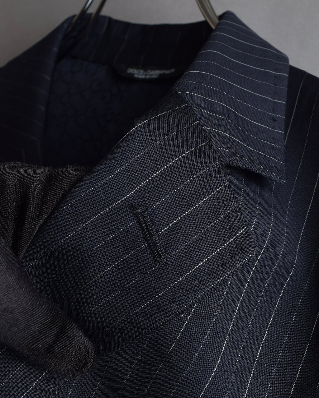 "Dolce & Gabbana" Pinstripe wool tailored jacket