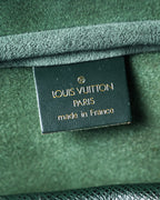 LOUIS VUITTON/ “Taiga Kendall GM” 2 Way Big Boston Bag Green