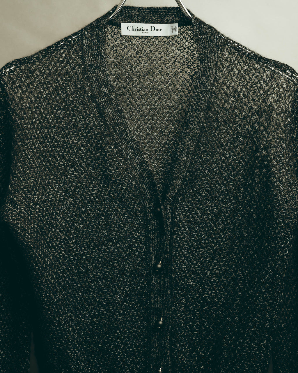 -SPECIAL- “Christian Dior” 2017-2023 Textured sheer knit ensemble