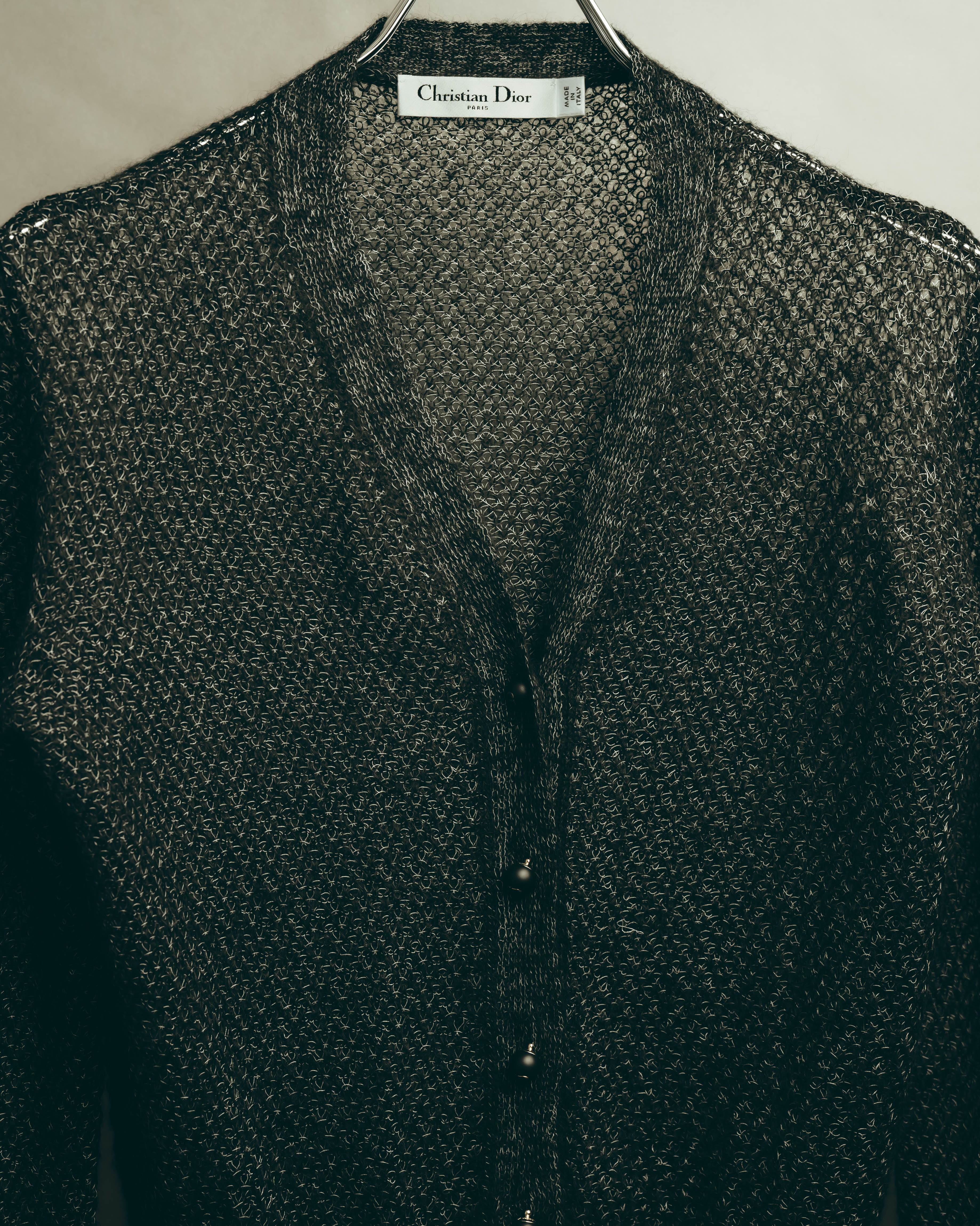 -SPECIAL- “Christian Dior” 2017-2023 Textured sheer knit ensemble
