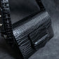 "DRIES VAN NOTTEN" Crocodile leather shoulder bag