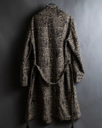Vintage gobelin oversized gown coat