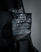 "SAINT LAURENT" 2017 season minimalist black dress shirt