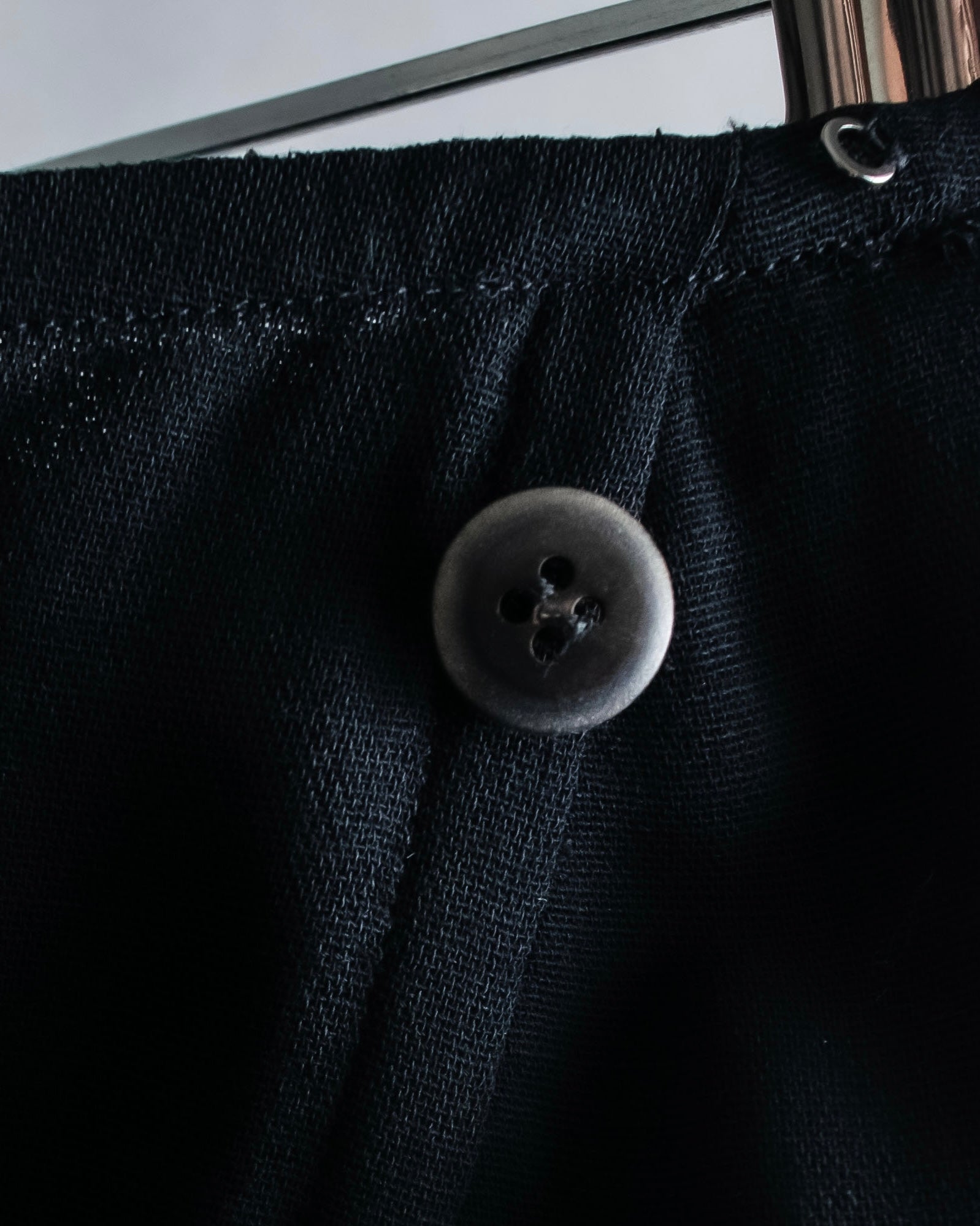 "HERMES" Button detailed flared midi skirt