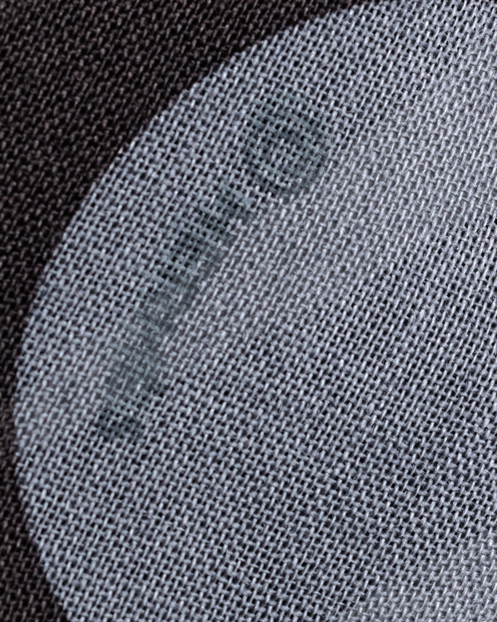 “HERMÈS” 10's-20's Polka dot wool silk fringed stole