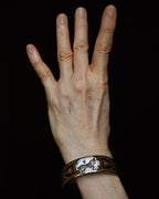 HERMES/ “Email cheval gm” Horse Designed Bangle