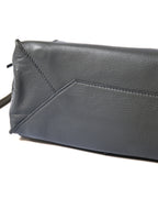 BALENCIAGA/ “Papier A6 ” Zip Around 2 Way Handbag Gray