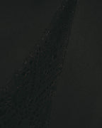 "HIROKO KOSHINO PRET" 90's-00's Elegant lace panel sleeveless maxi dress