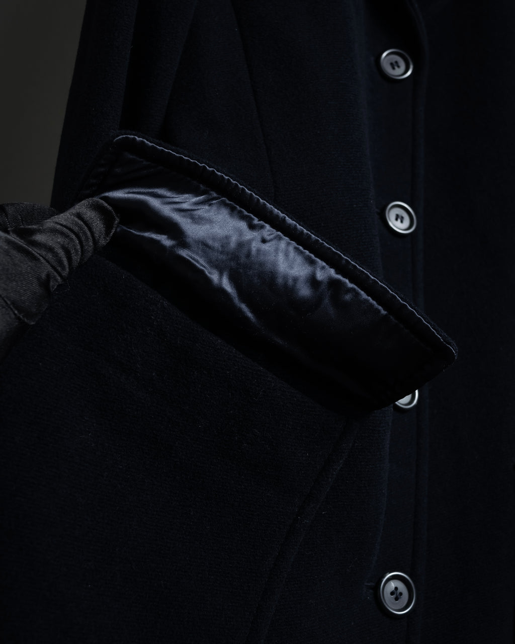 "MAX&Co." Straight fitting super maxi-length chester coat