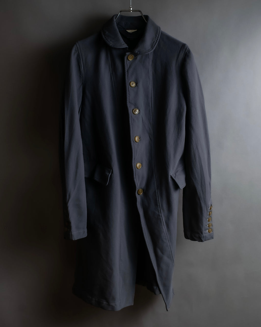 "COMME des GARCONS COMME des GARCONS" Stitchwork placket cut line coat