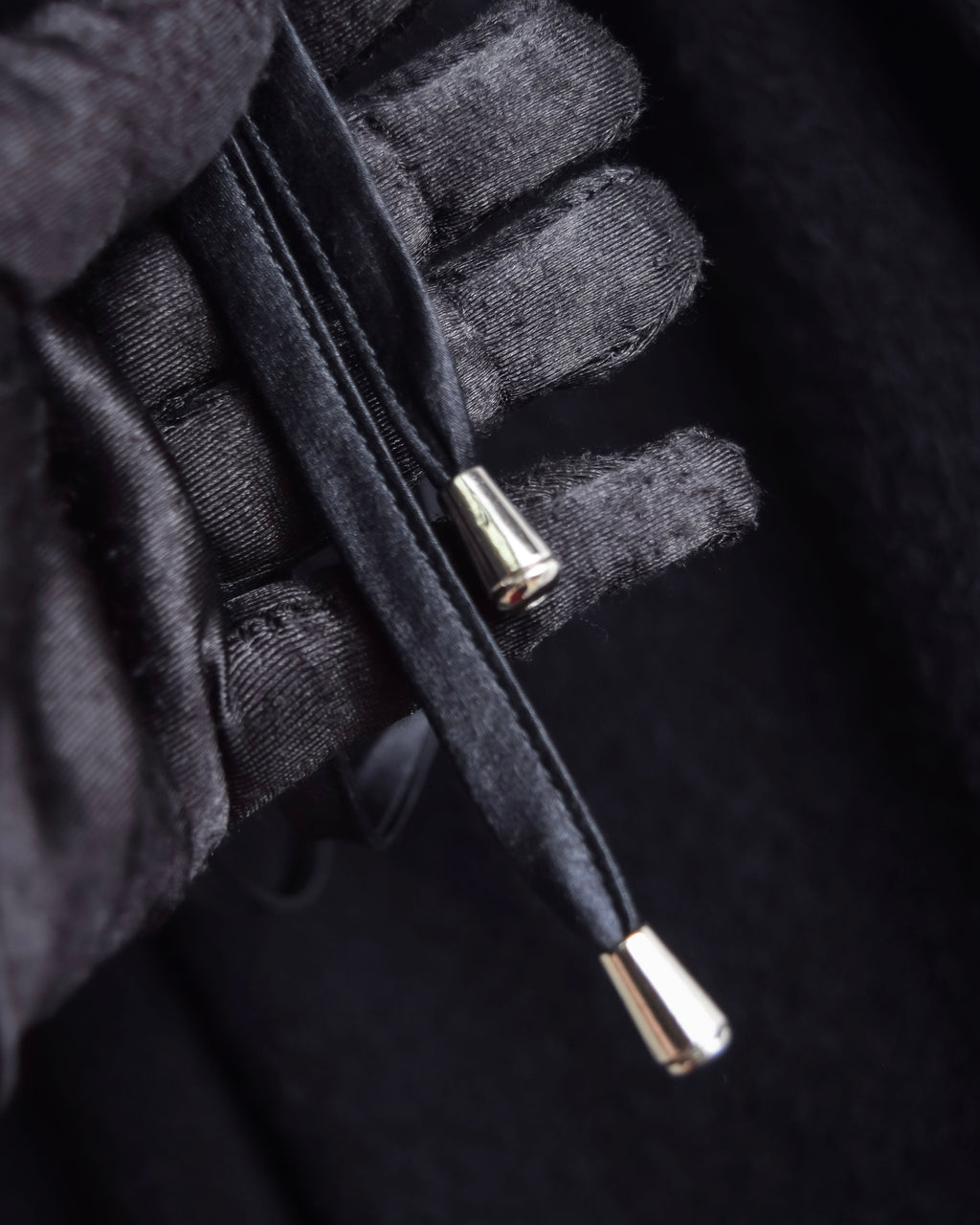 "GIANFRANCO FERRE" Structured wool satin ruffle inner detail set up