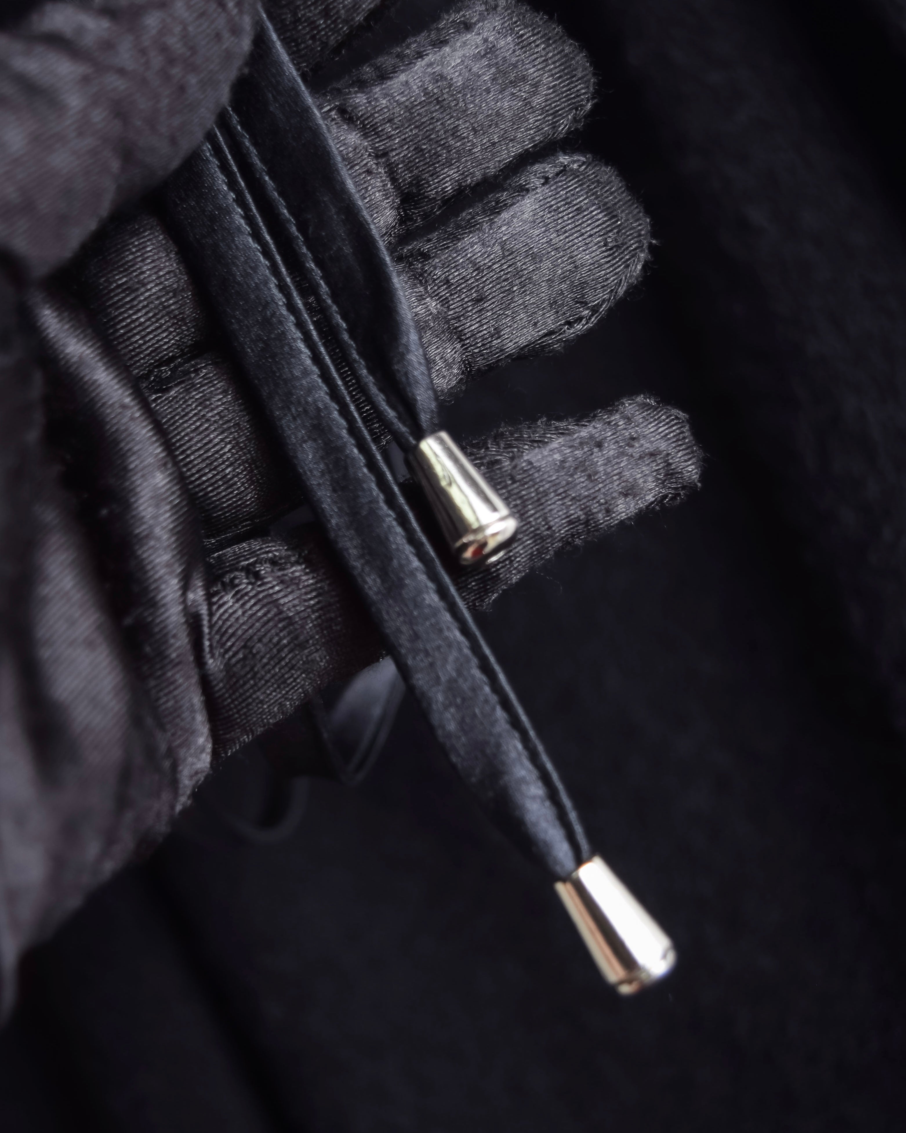 "GIANFRANCO FERRE" Structured wool satin ruffle inner detail set up