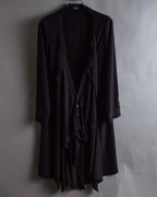 "LIMI feu" Draped asymmetric layered rayon dress