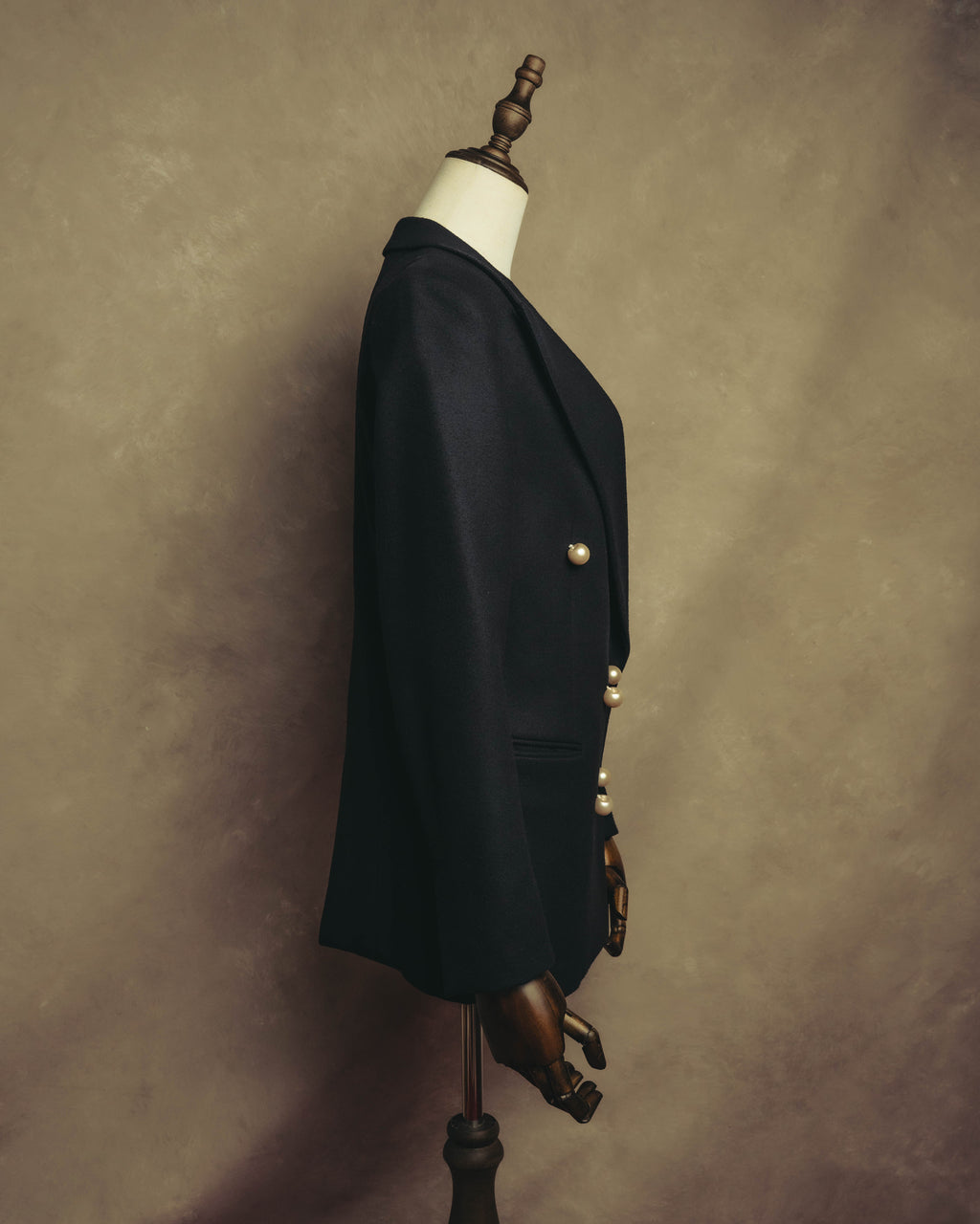 "CÉLINE" 10's Structured double-breasted blazer