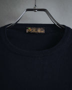 "Loro Piana" Refined high-gauge cotton crewneck knit