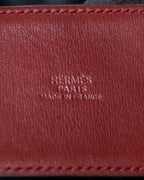 "Hermes" Leather interlocking bangle