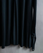 "JUNIOR GAULTIER" Sheer layered tie detail dress