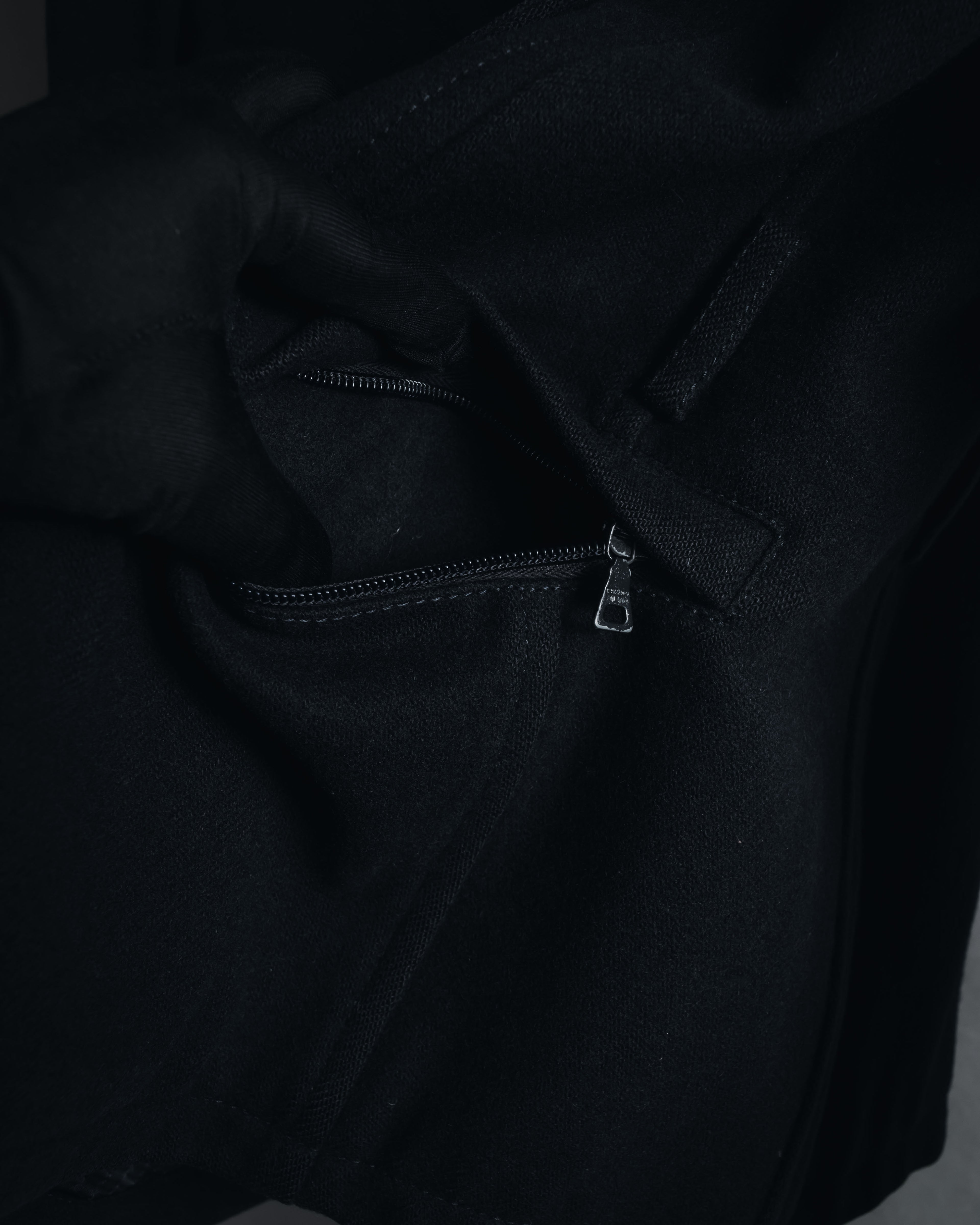 "PRADA" 90’s-00’s Minimal double-breasted wool jacket