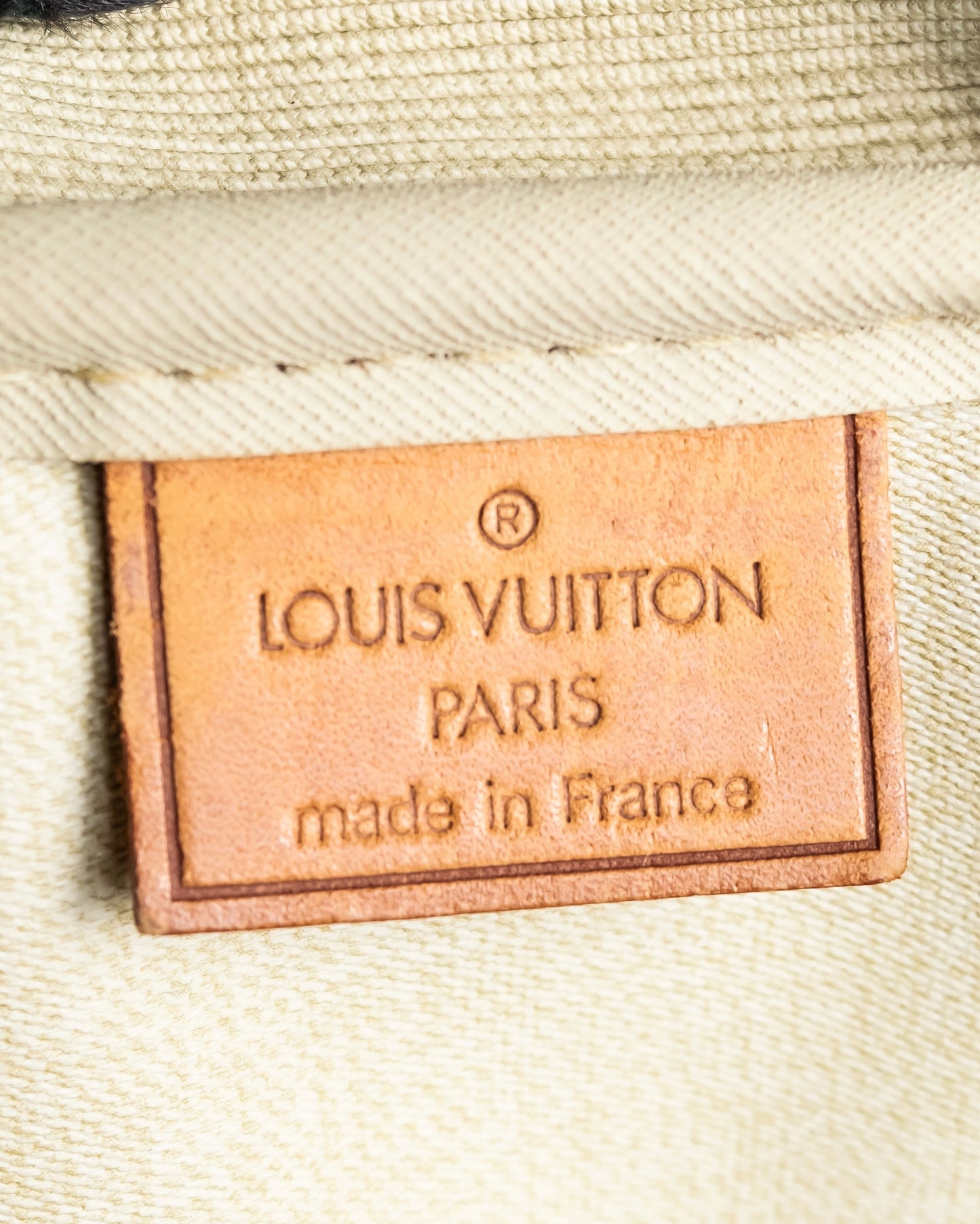 "LOUIS VUITTON" Deauville monogram pattern boston hand bag