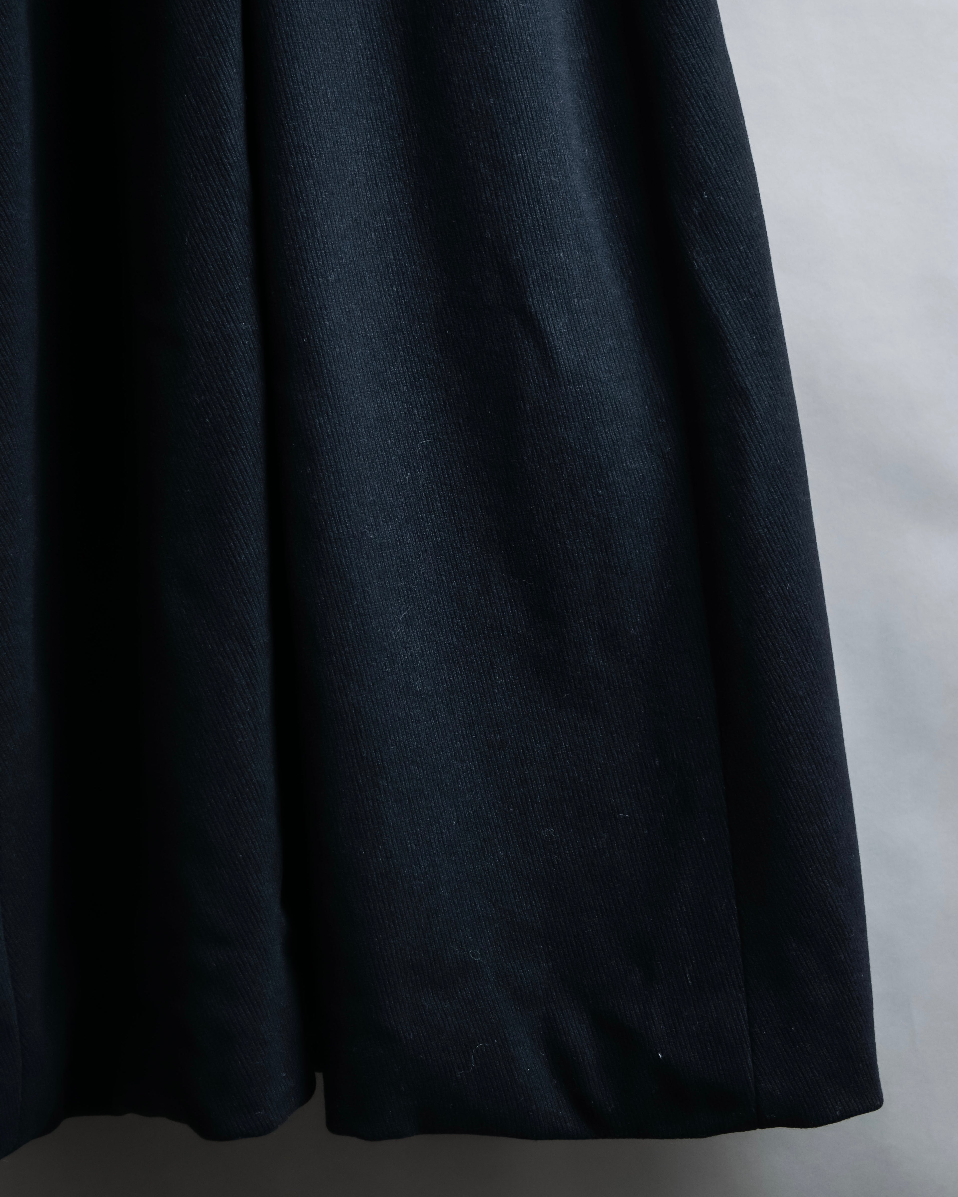 "DOLCE &amp; GABBANA" Maxi length double breasted chesterfield coat