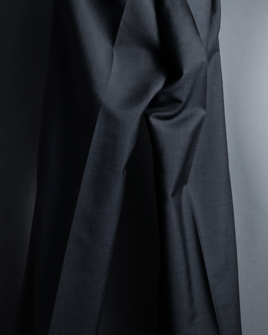 "Acne Studios" Button fly design wide straight slacks