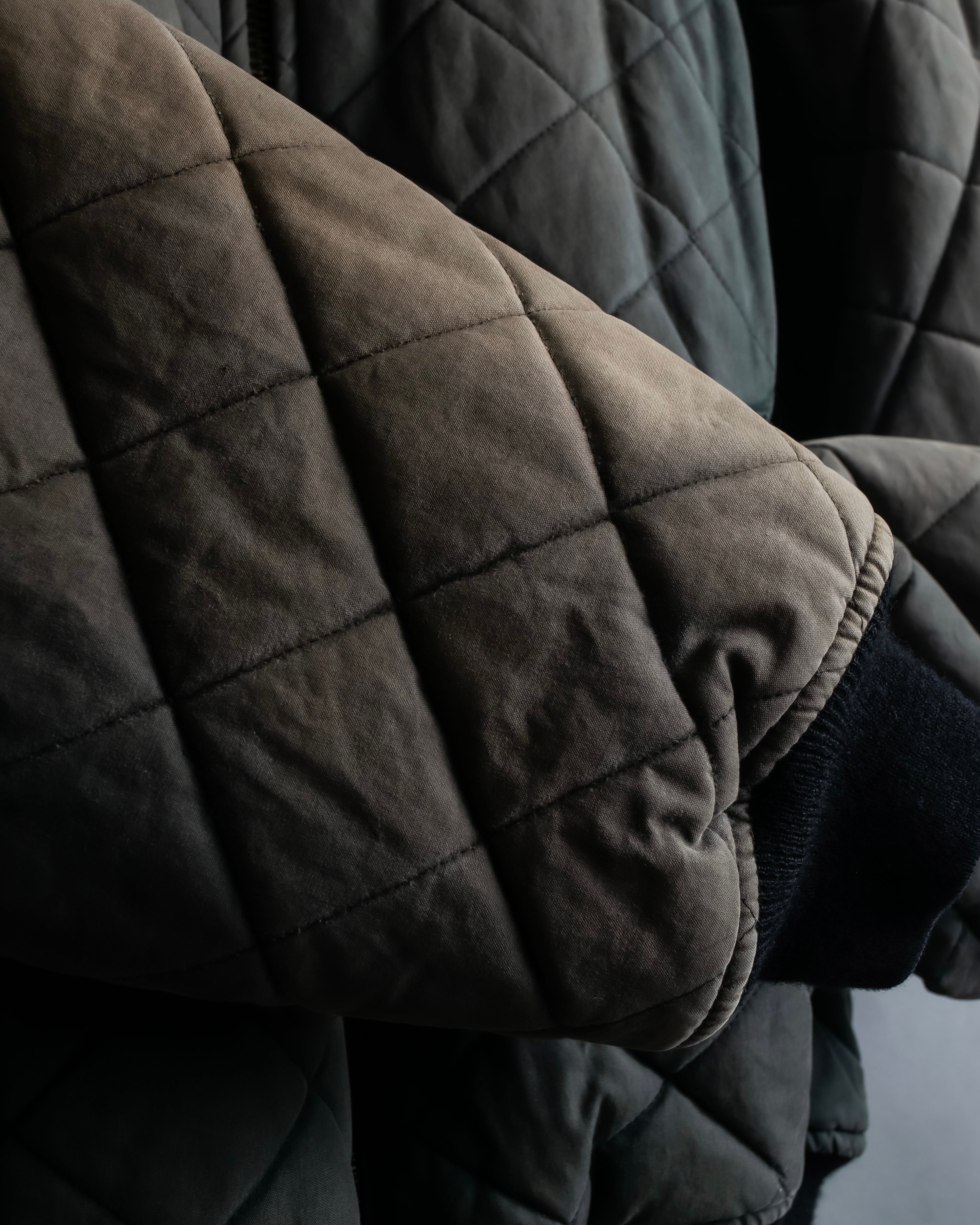 "POLO Ralph Lauren" Vintage beautiful faded quilted blouson