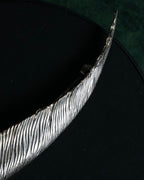 "Christian Dior" Relief motif silver 925 brooch