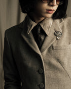 -SPECIAL- "JEAN PAUL GAULTIER"
90's-00's Waist shape A-line silhouette ecryu color super long coat