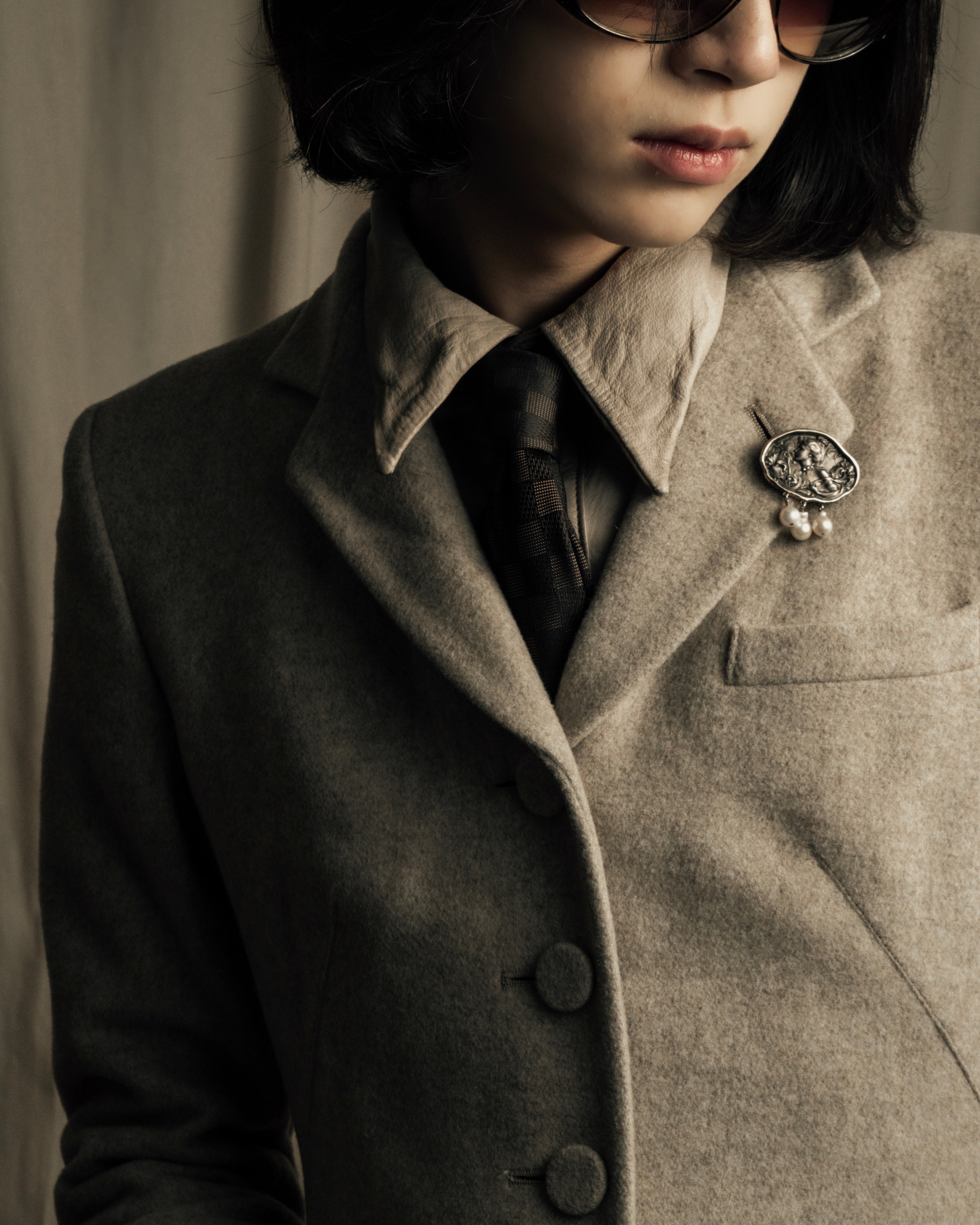 -SPECIAL- "JEAN PAUL GAULTIER"
90's-00's Waist shape A-line silhouette ecryu color super long coat