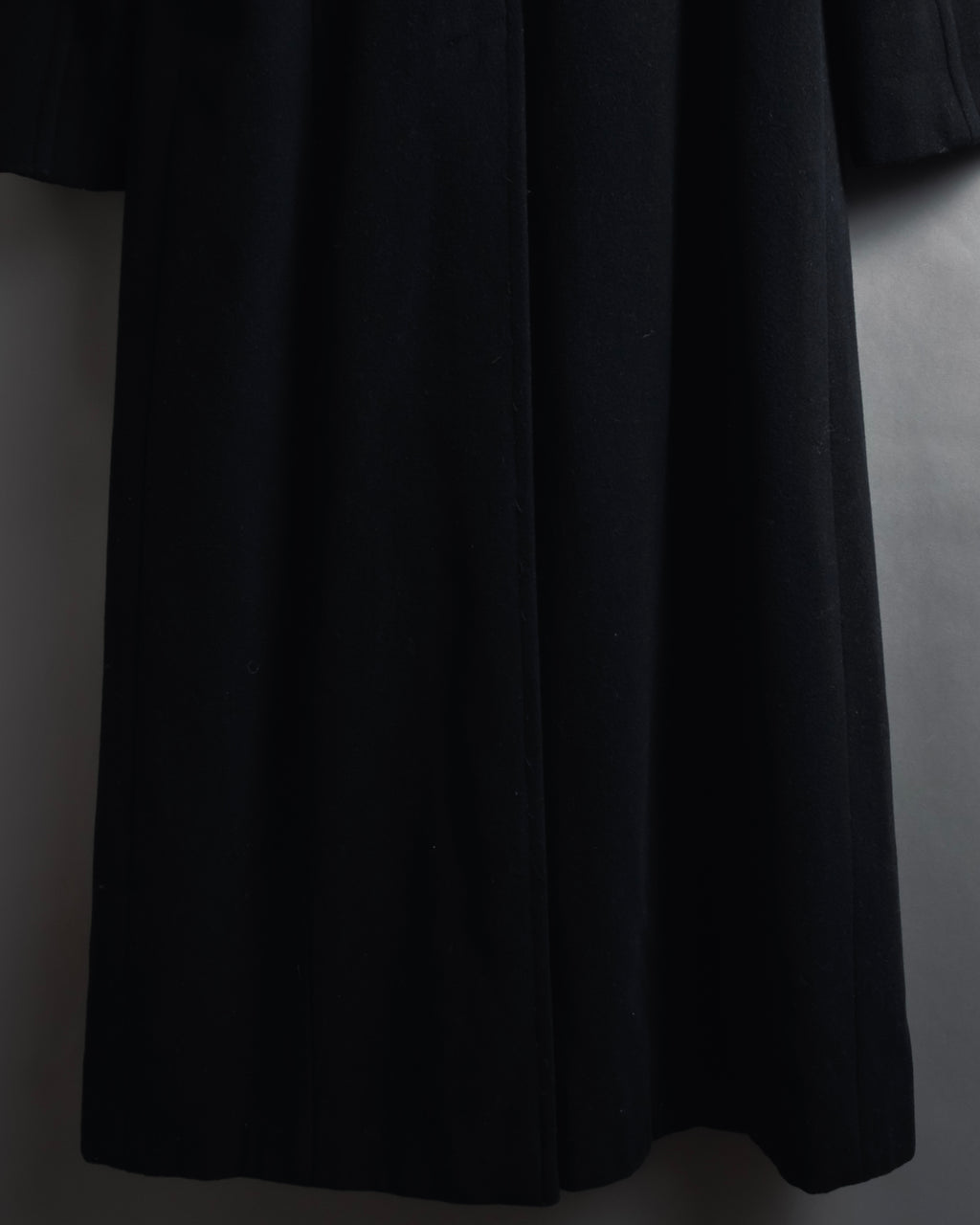 Abrigo con cuello de piel súper largo de los años 90-00 de MAX&Co.