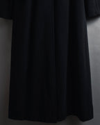 Abrigo con cuello de piel súper largo de los años 90-00 de MAX&Co.