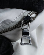 "PRADA SPORT" Double zipper hooded jacket
