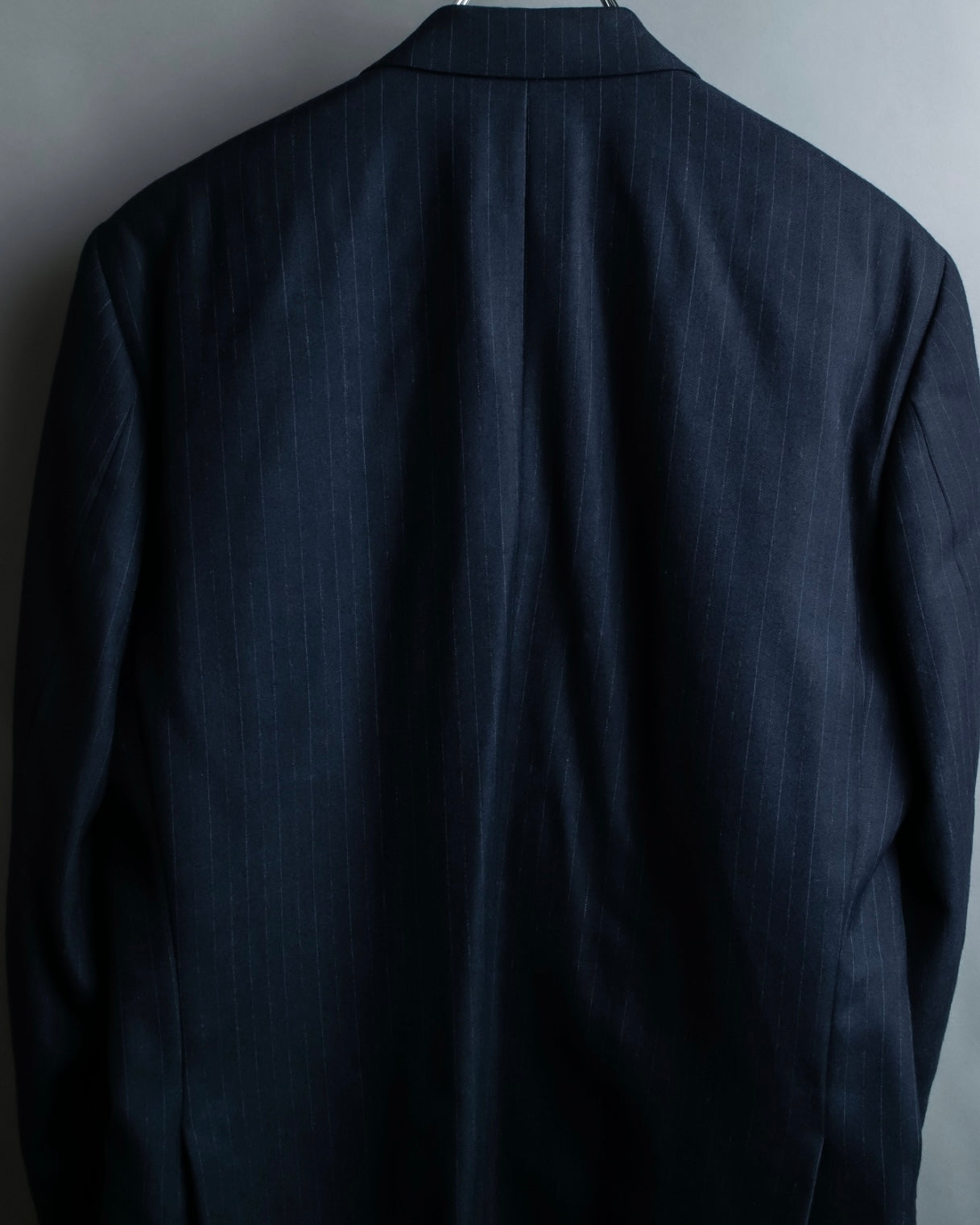 “BALENCIAGA” pinstripe beautiful shape tailored jacket