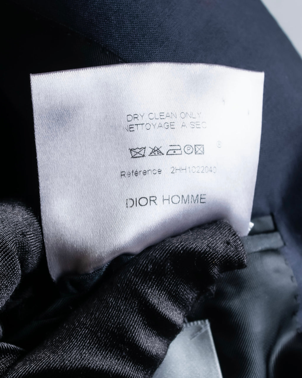 "DIOR HOMME" 02AW Edith Slimane design sharp tailored jacket