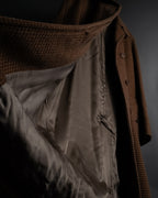 "Burberrys" 80’s-90’s Belted tweed check coat