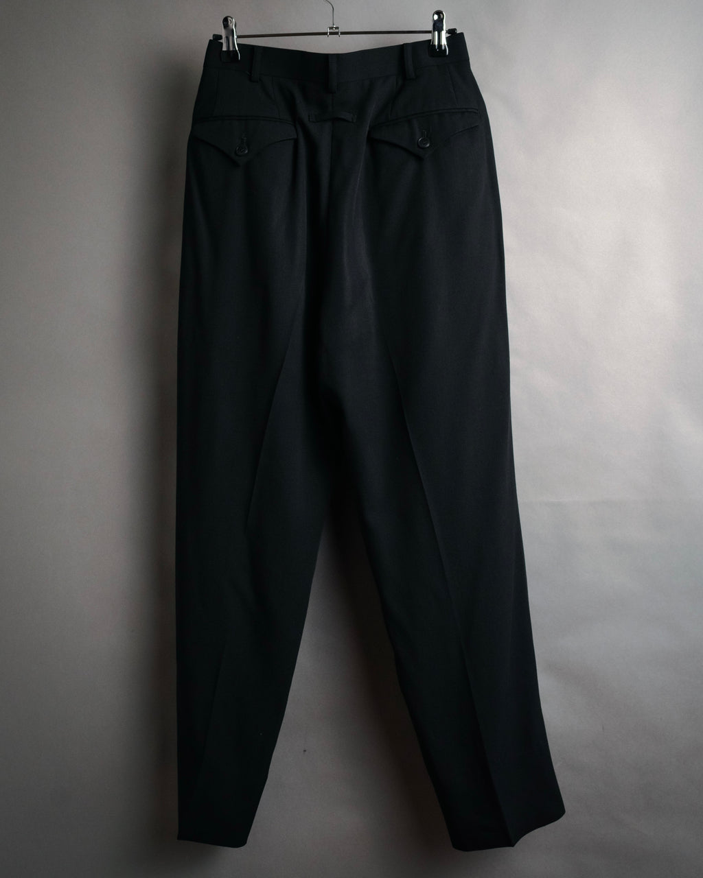 “GAULTIER objet HOMME” 90’s Two tuck wide trousers