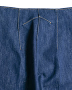 PATOU/ “Iconic Denim Trousers” Rolle Up Designed Denim