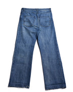 Christian Dior/ Cut Out Hem Straight Silhouette Denim