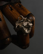 “DIOR” 2010’s Tiger and flower sculptural ring